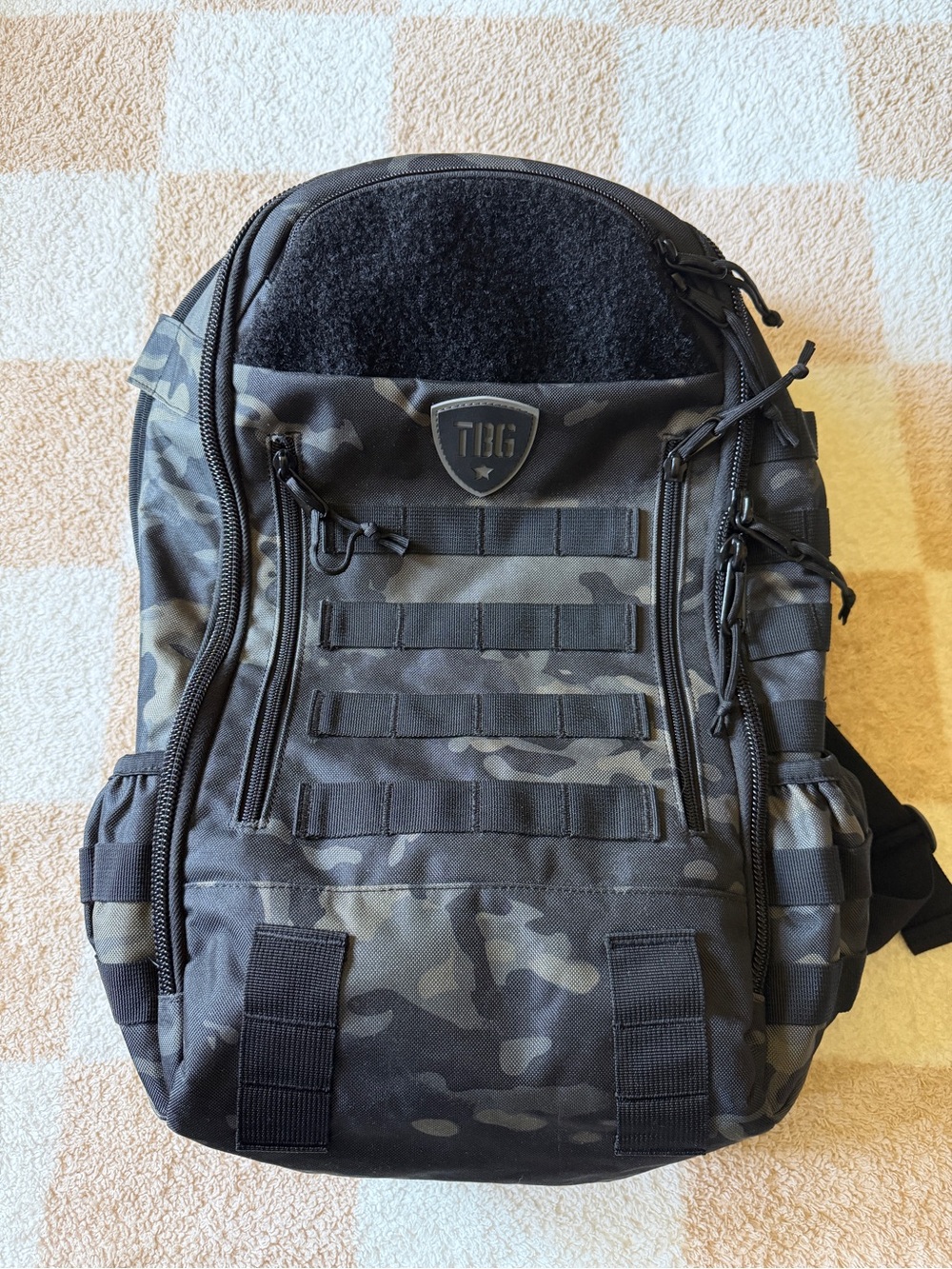 Tactical Baby Gear Black Multicam Backpack